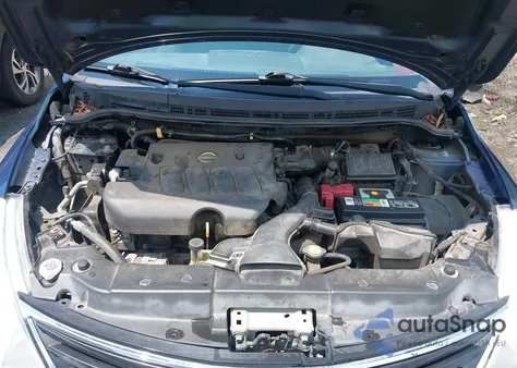 2010 Nissan Versa 1.8S из США, поврежденный, VIN 3N1BC1AP7AL420413